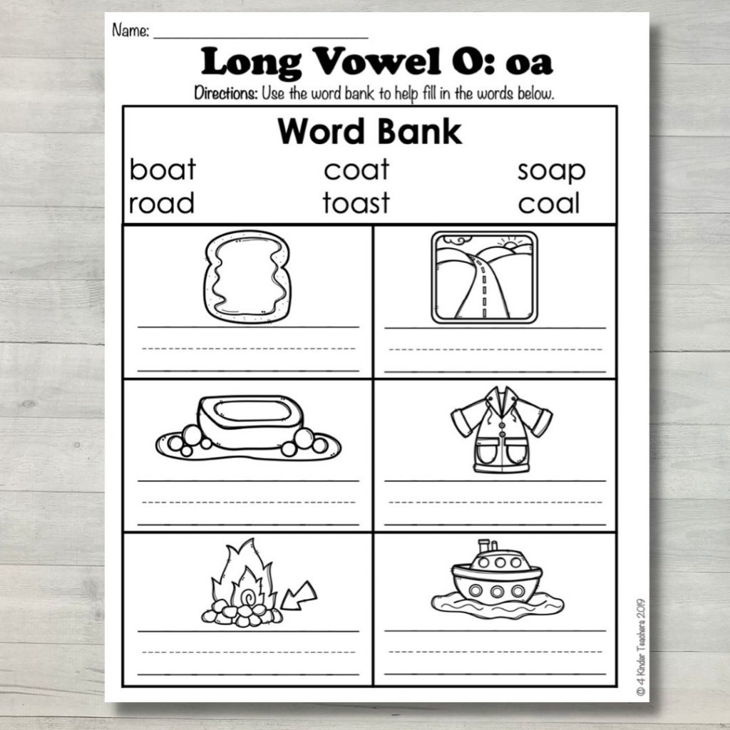 How To Teach Long O Words In Kindergarten 4 Kinder Teachers How To Teach Long O Words In Kindergarten 4 Kinder Teachers