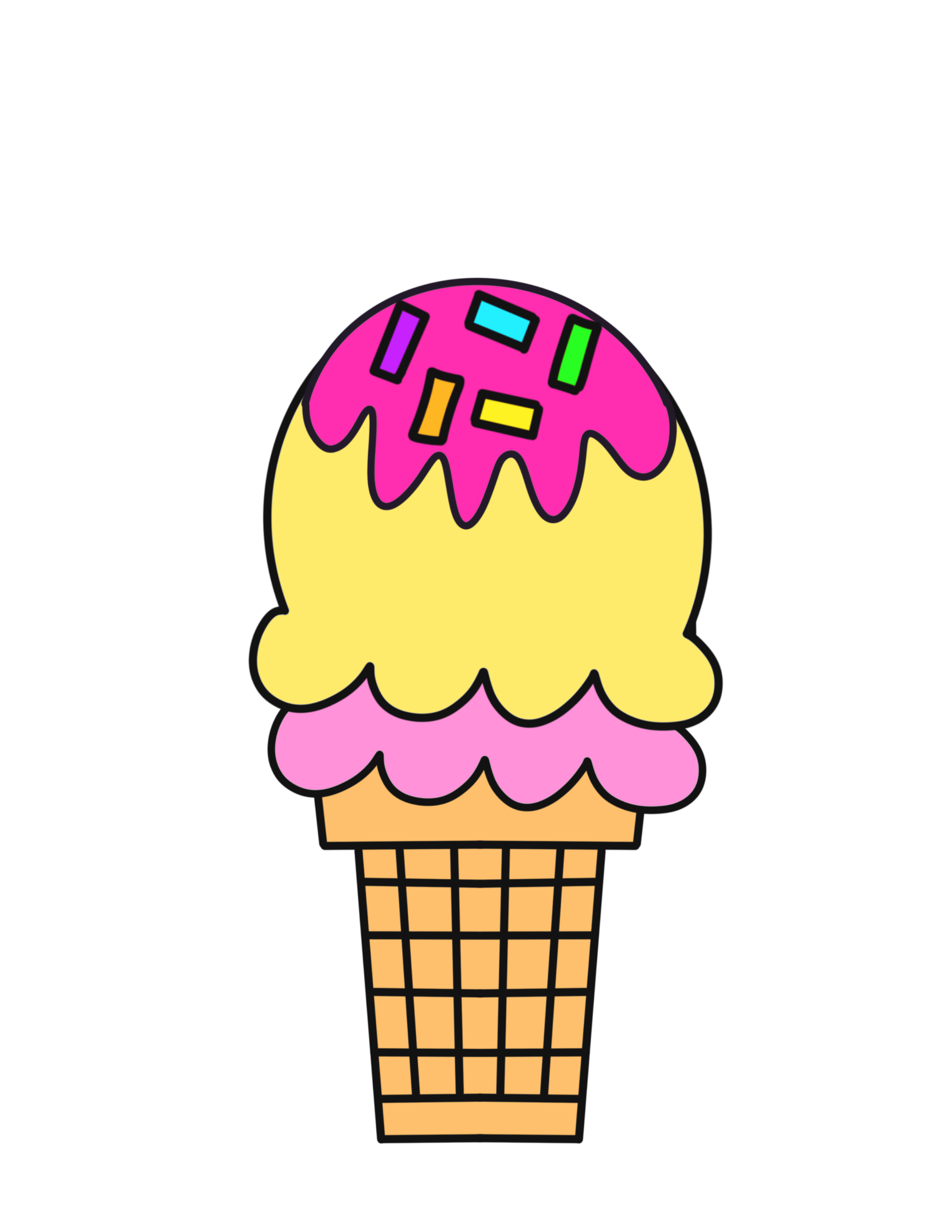 Ice Cream Cone Craft Preschool Printable Ice Cream Cone Craft Preschool Printable