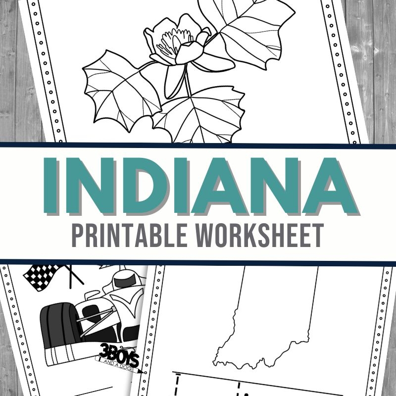 Indiana Coloring And Handwriting Worksheets 3 Boys And A Dog Indiana Coloring And Handwriting Worksheets 3 Boys And A Dog