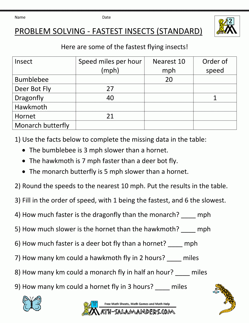 Insect Worksheets For Second Grade Insect Worksheets For Second Grade