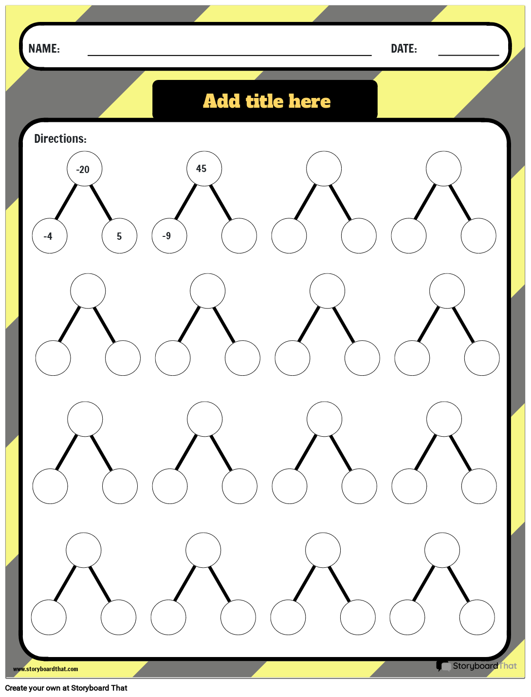 Integers Worksheets Integer Operations Practice