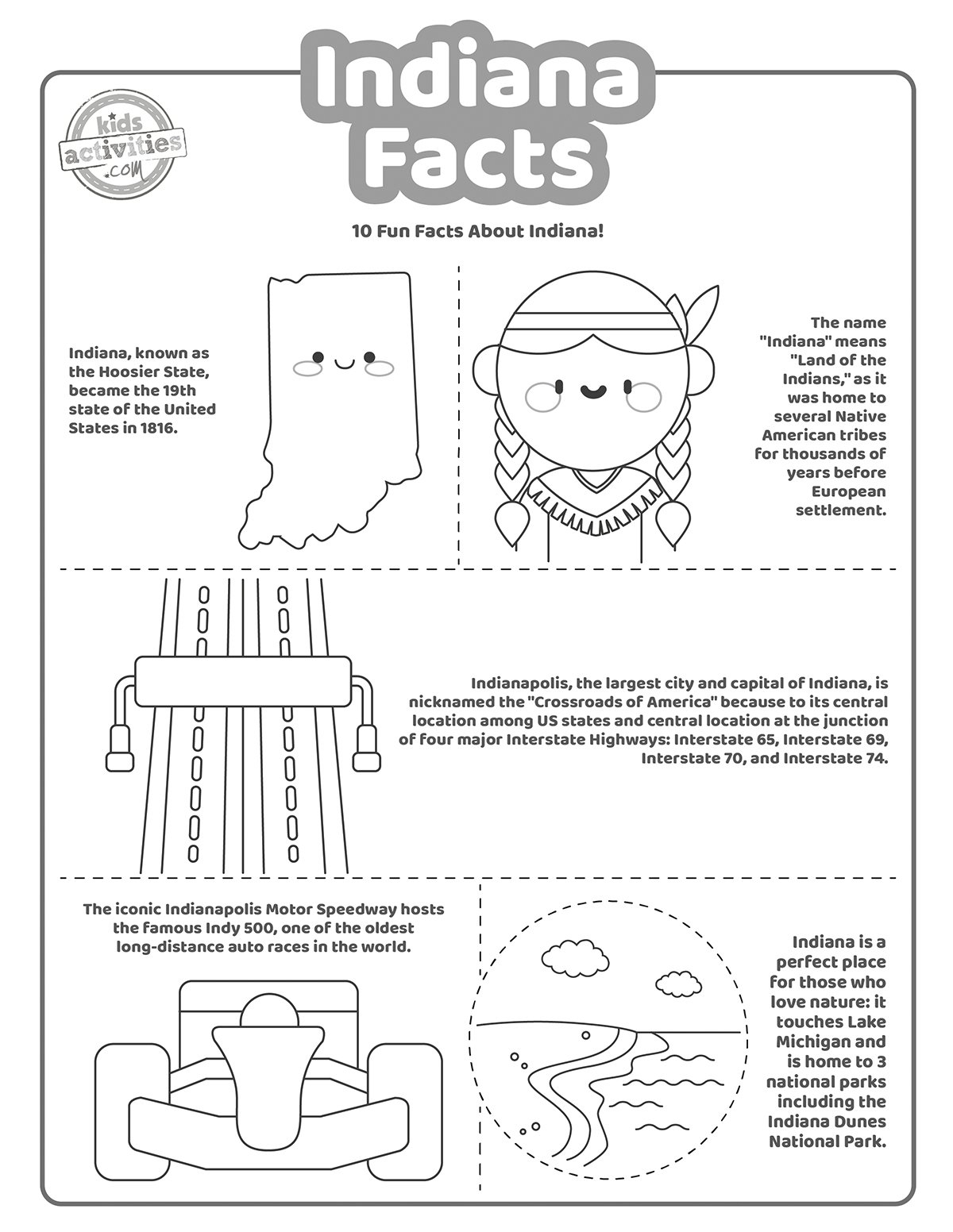 Interesting And Fun Facts About Indiana Kids Activities Blog Interesting And Fun Facts About Indiana Kids Activities Blog