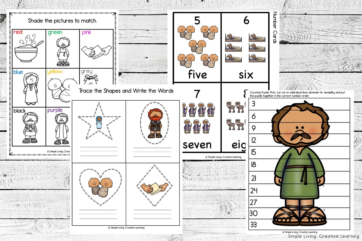 Free Printable Bible Worksheet Jacob