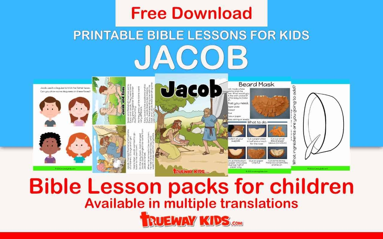 Jacob Free Bible Lesson For Children Trueway Kids