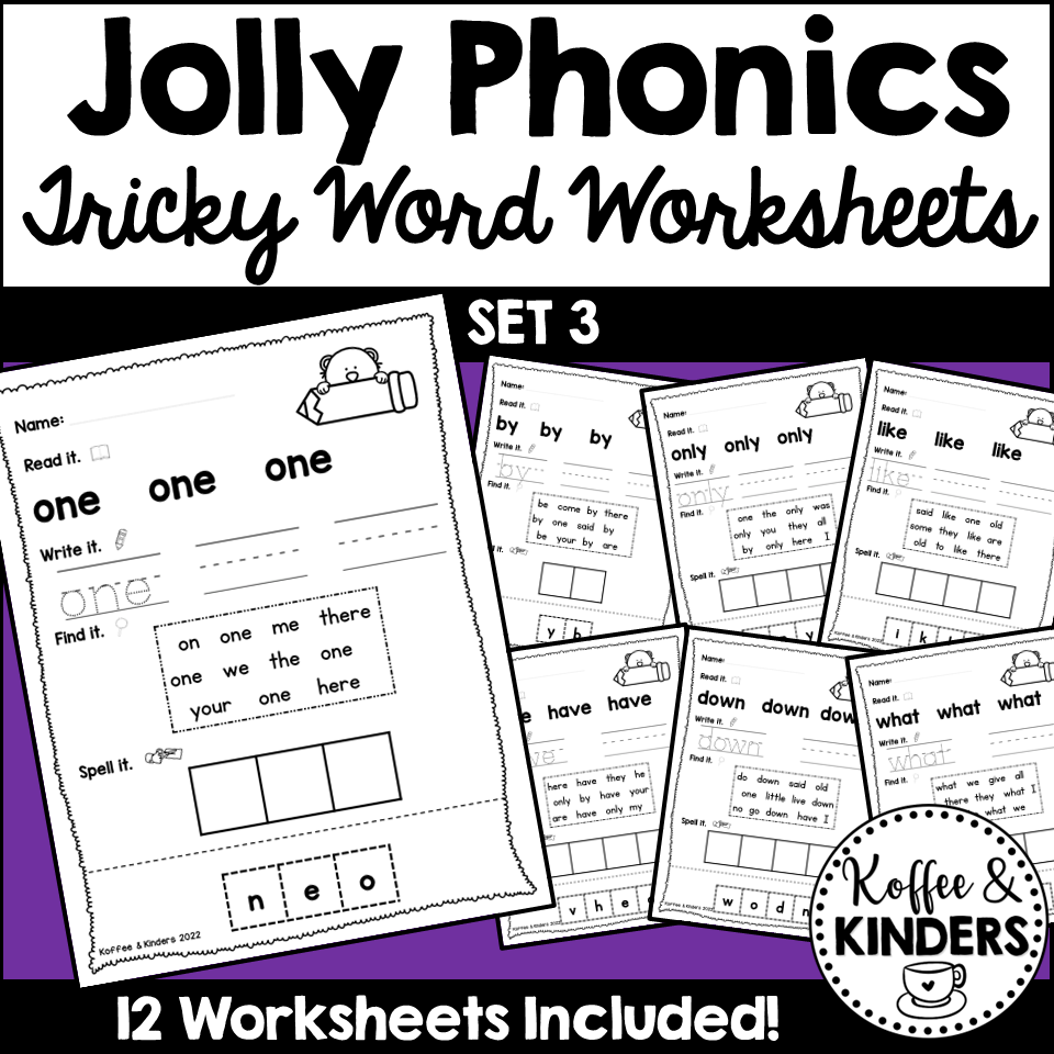 Jolly Phonics Tricky Words Worksheets Set 4 Classful Jolly Phonics Tricky Words Worksheets Set 4 Classful