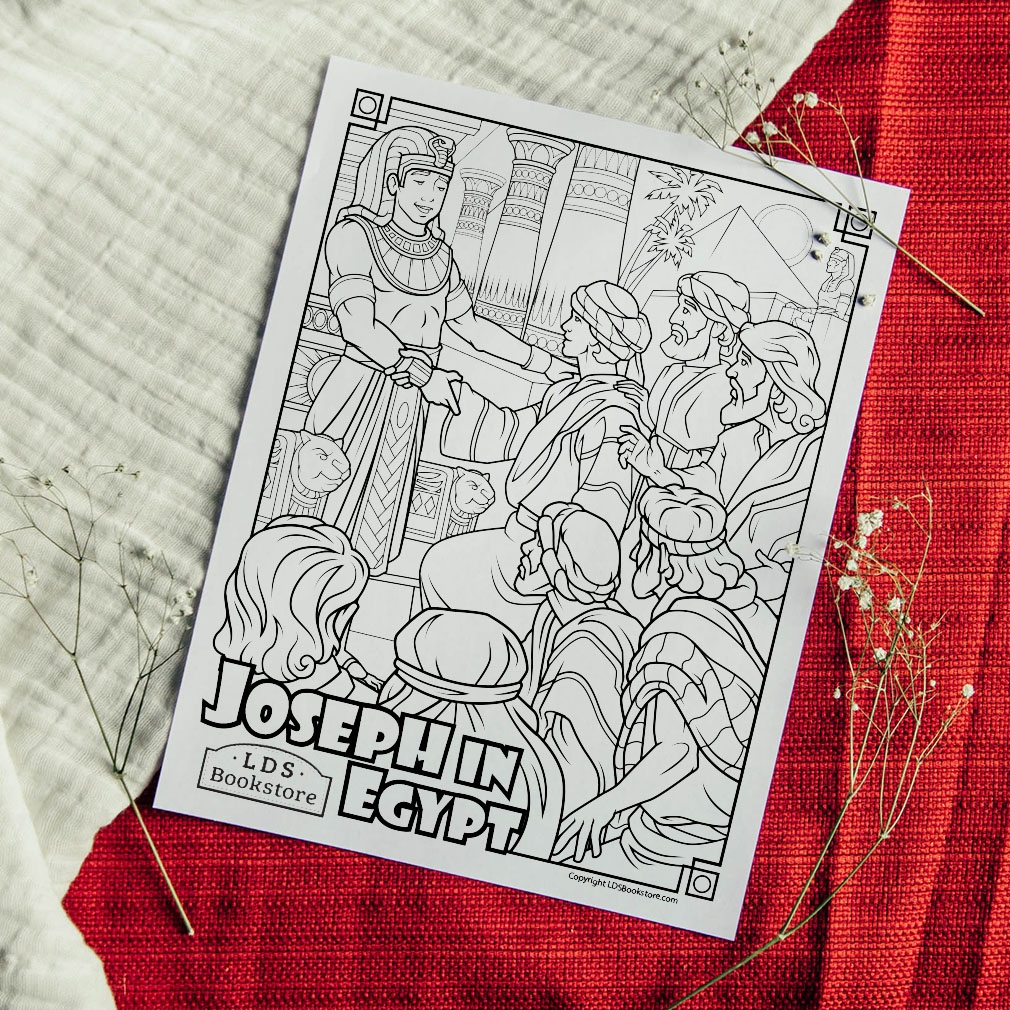 Joseph In Egypt Coloring Page Printable Joseph In Egypt Coloring Page Printable
