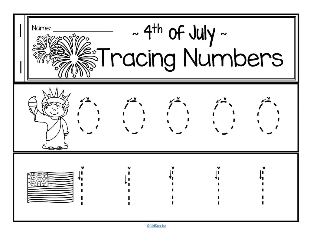 Fourth Of July Preschool Printables Fourth Of July Preschool Printables