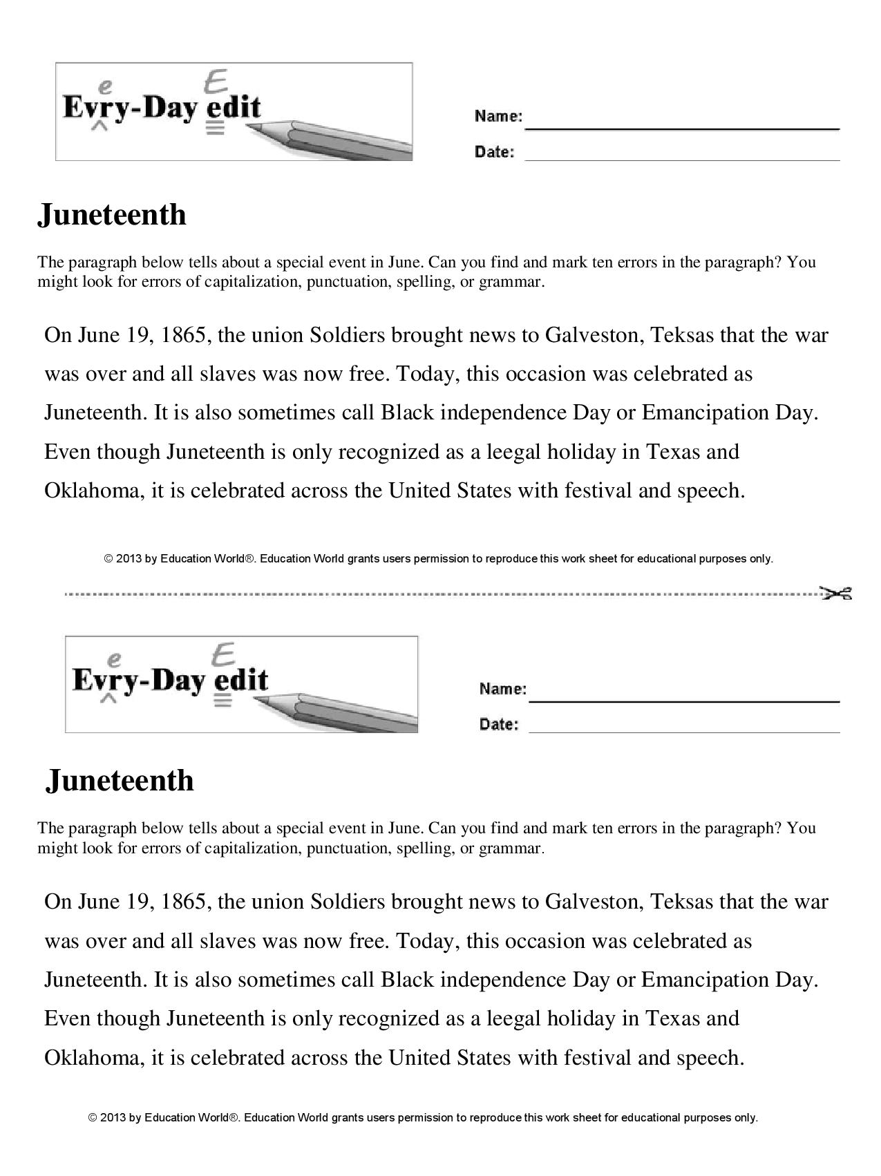 Juneteenth Education World Juneteenth Education World