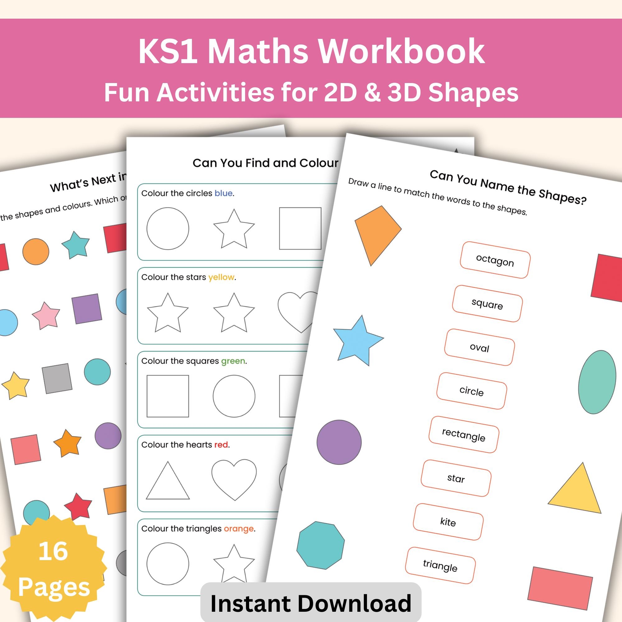 K2 Math Worksheets Etsy Singapore