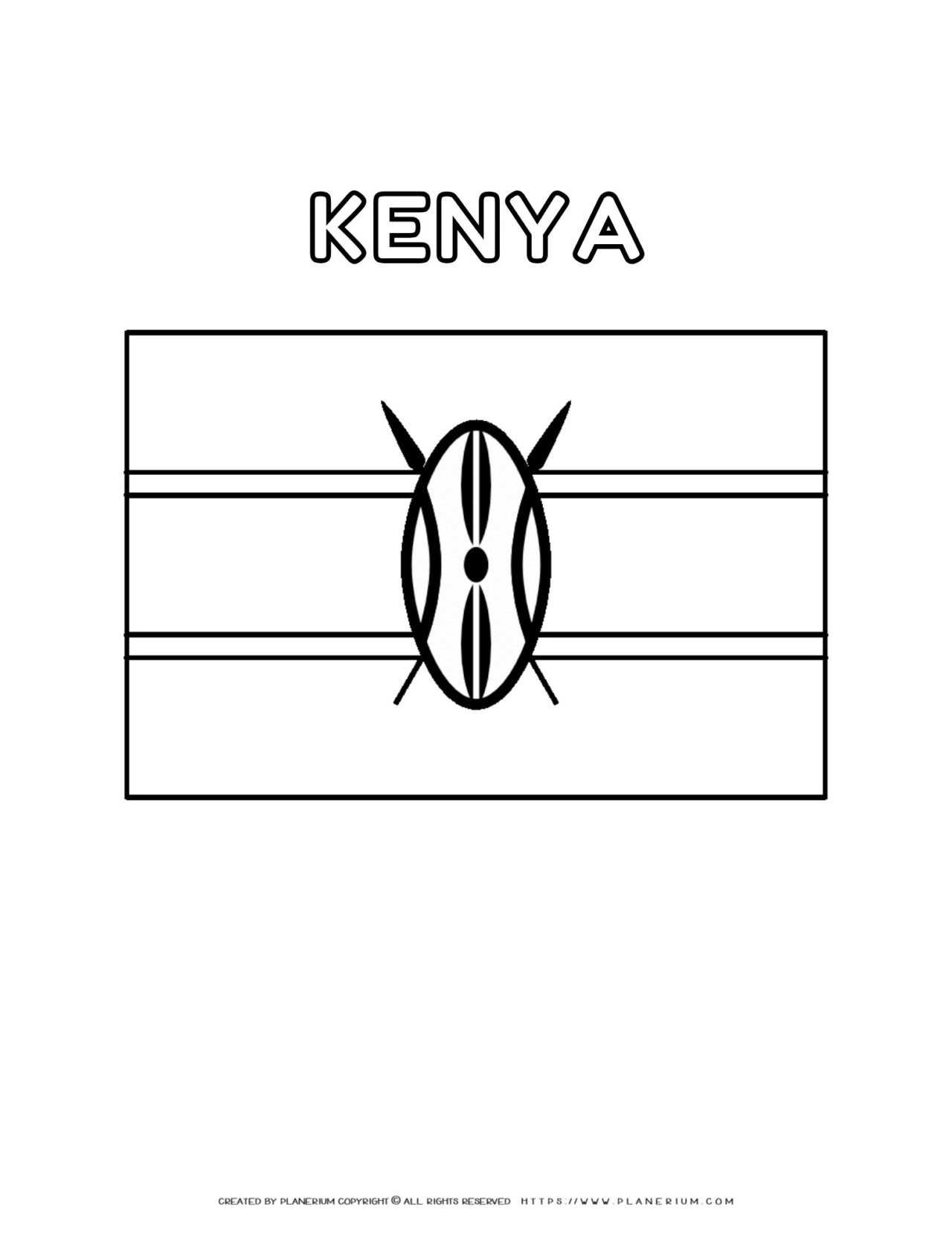 Kenya Flag Coloring Page 5570870 Clipart Library Kenya Flag Coloring Page 5570870 Clipart Library