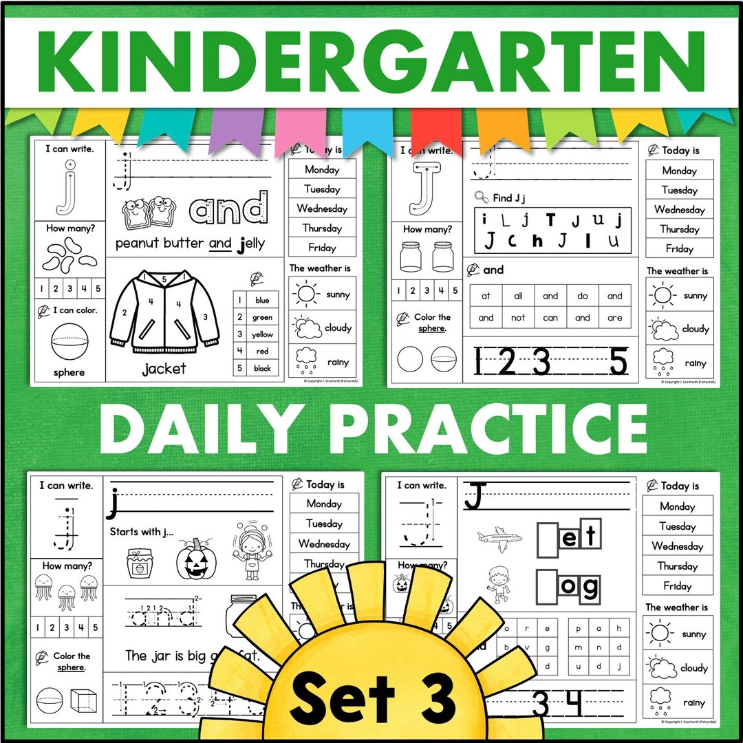 Kindergarten Daily Reading And Math Practice Worksheets Letters Counting Shapes Sight Words Homeschool Classroom Etsy Kindergarten Daily Reading And Math Practice Worksheets Letters Counting Shapes Sight Words Homeschool Classroom Etsy