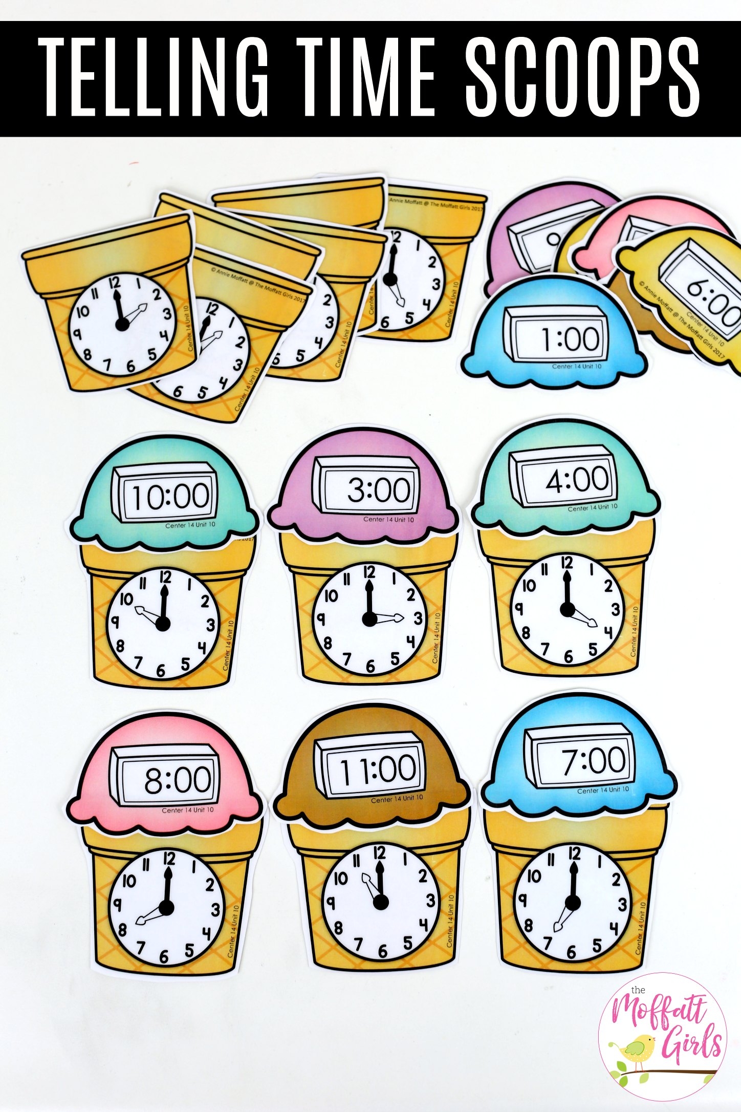 Kindergarten Math Telling Time To The Hour