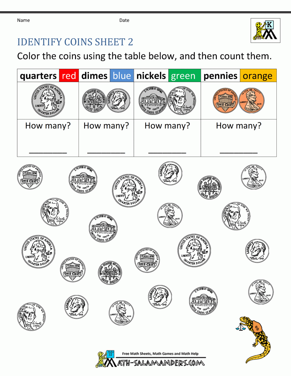 Kindergarten Money Worksheets 1st Grade Kindergarten Money Worksheets 1st Grade