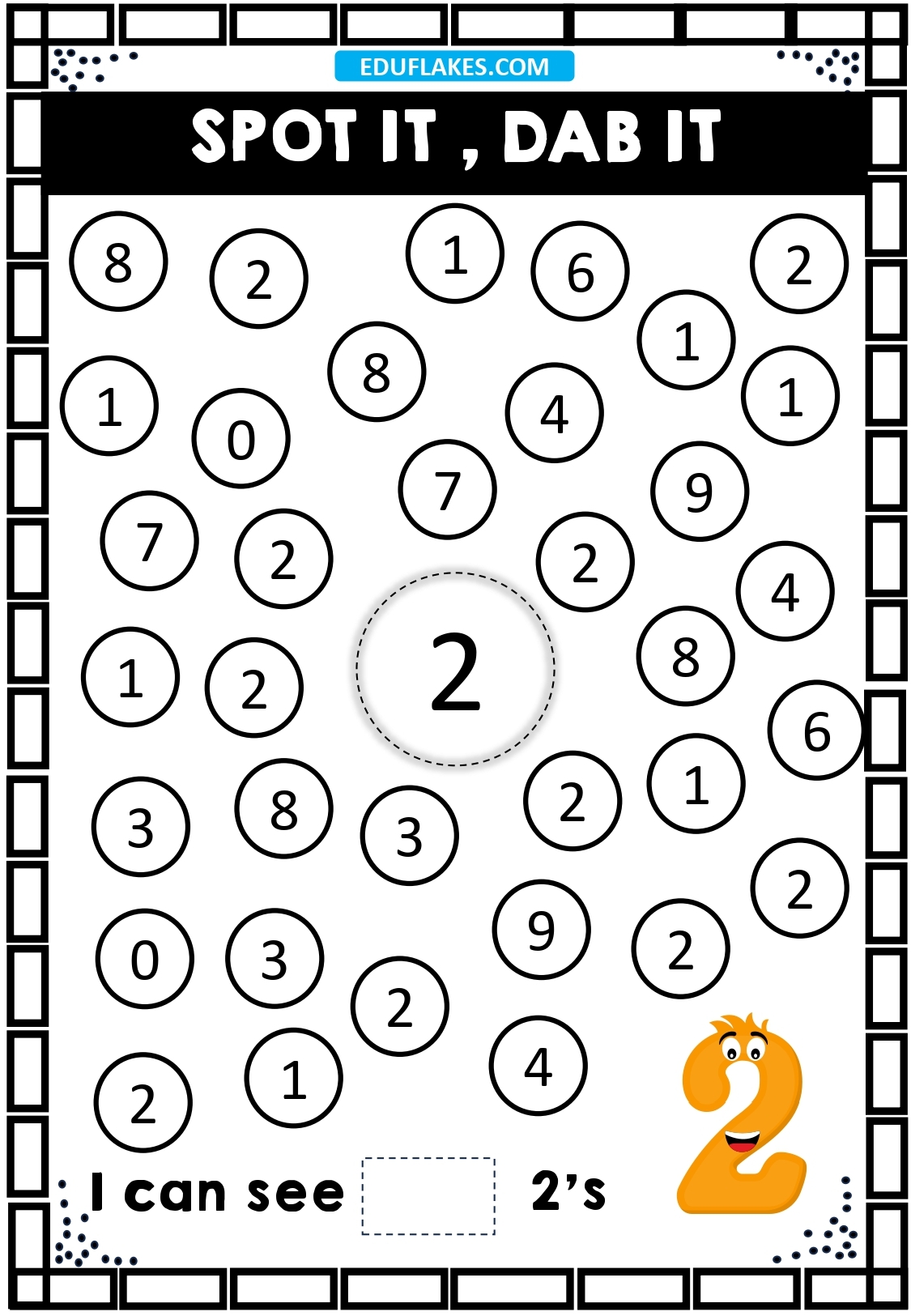 Kindergarten Number Recognition Worksheets 1 To 10 Free PDF 
