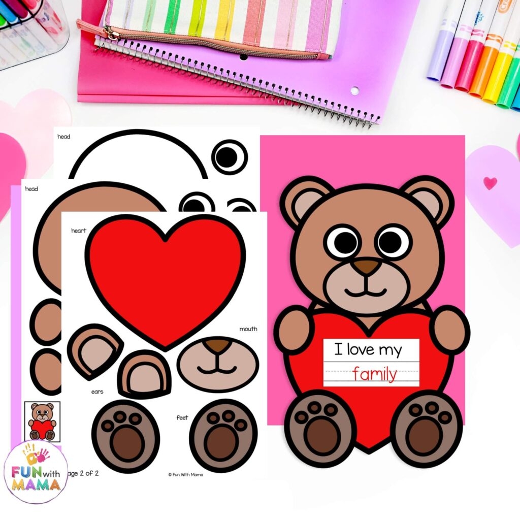 Kindergarten Preschool Valentine Ideas Activities Fun With Mama