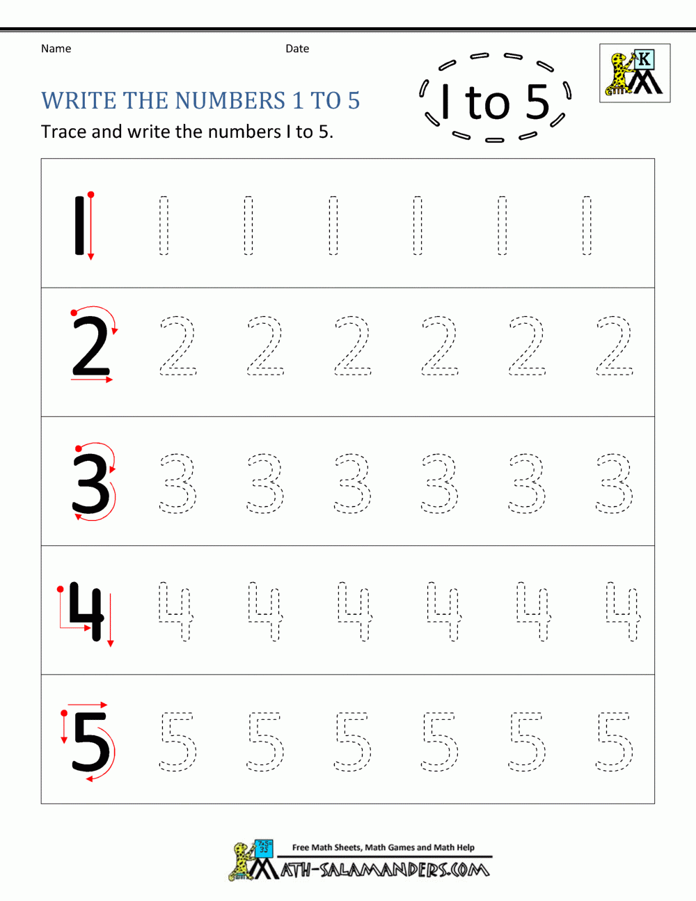 Kindergarten Printable Worksheets Writing Numbers To 10 Kindergarten Printable Worksheets Writing Numbers To 10