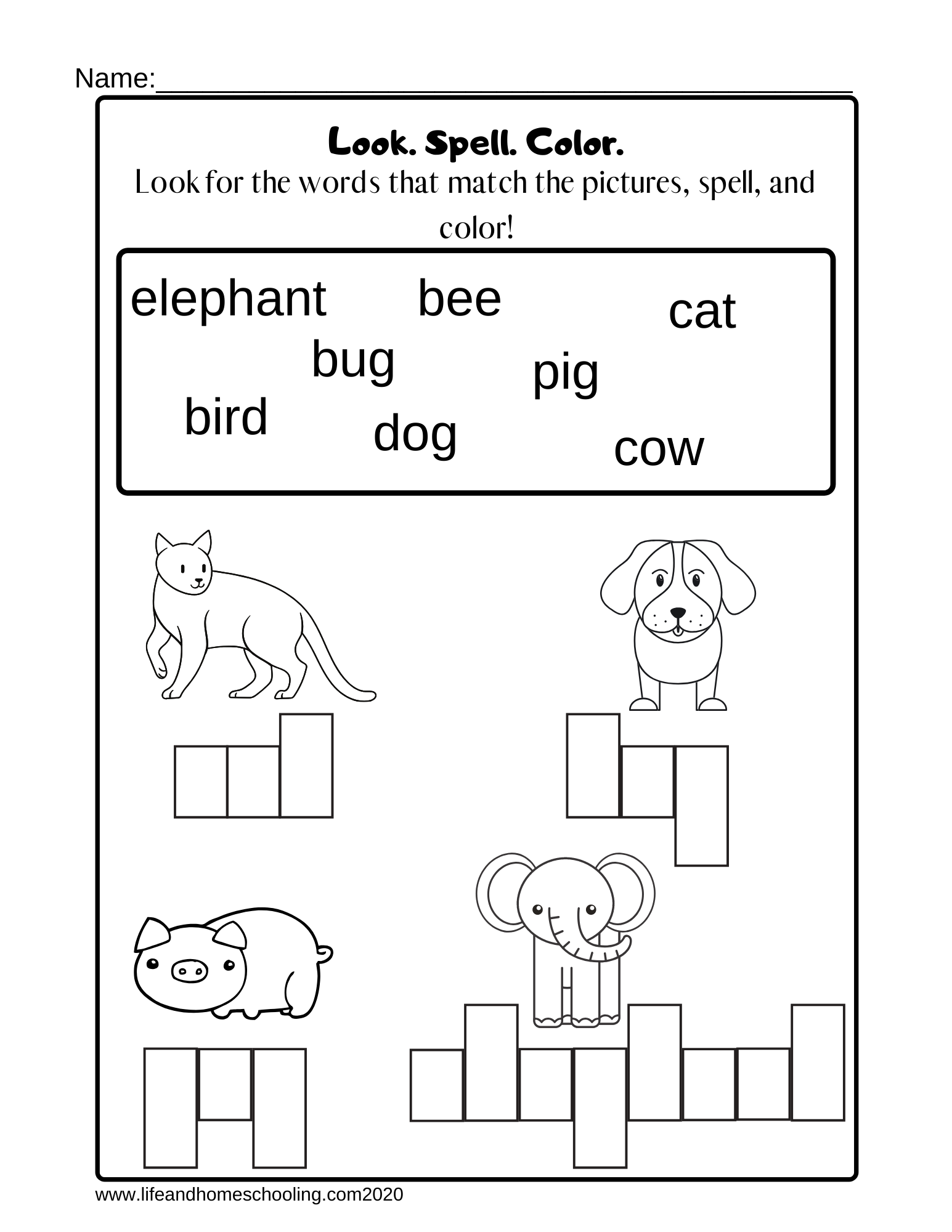Kindergarten Spelling Worksheet Made By Teachers Kindergarten Spelling Worksheet Made By Teachers
