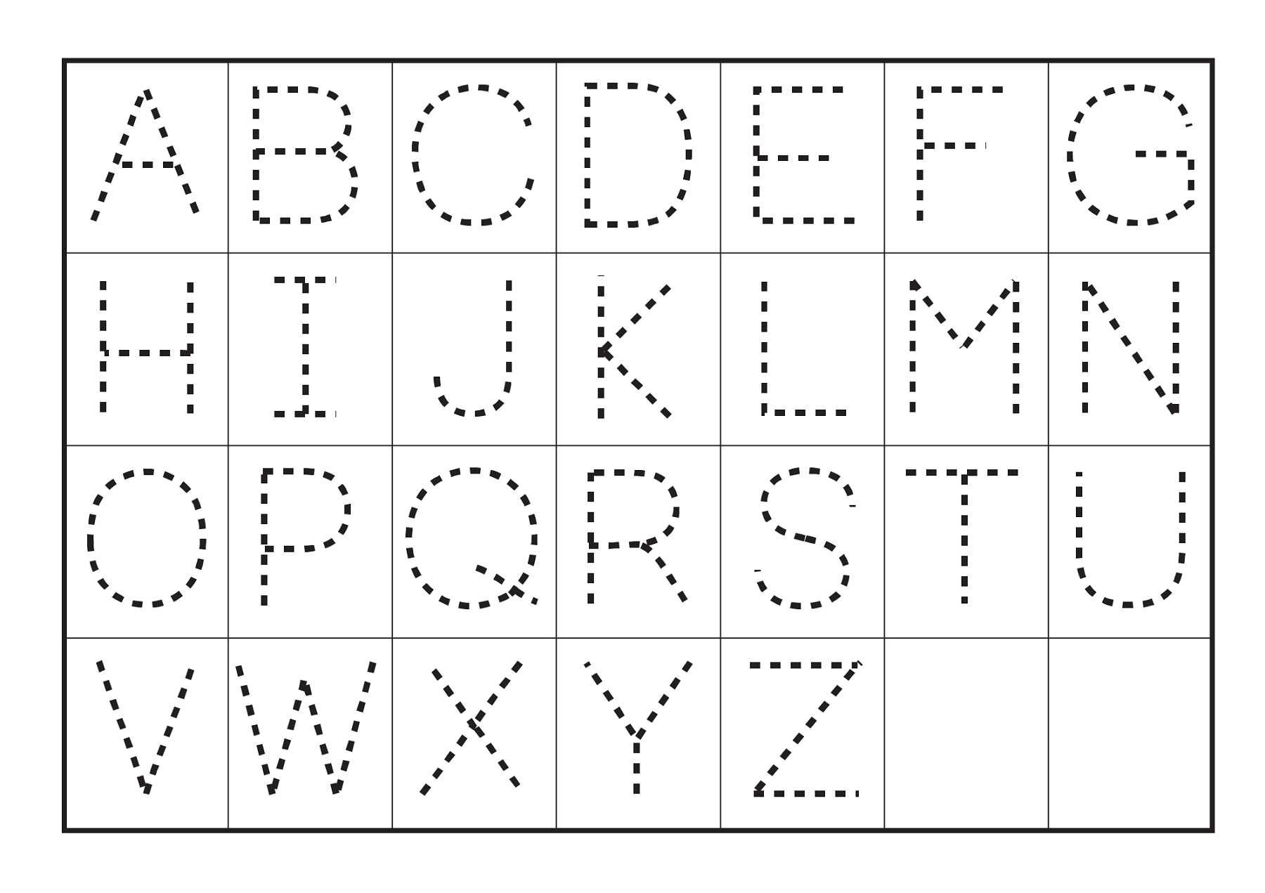 Printable Kindergarten Tracing Worksheets Printable Kindergarten Tracing Worksheets