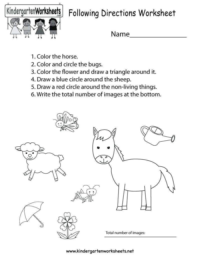 Free Kindergarten Worksheets Social Studies