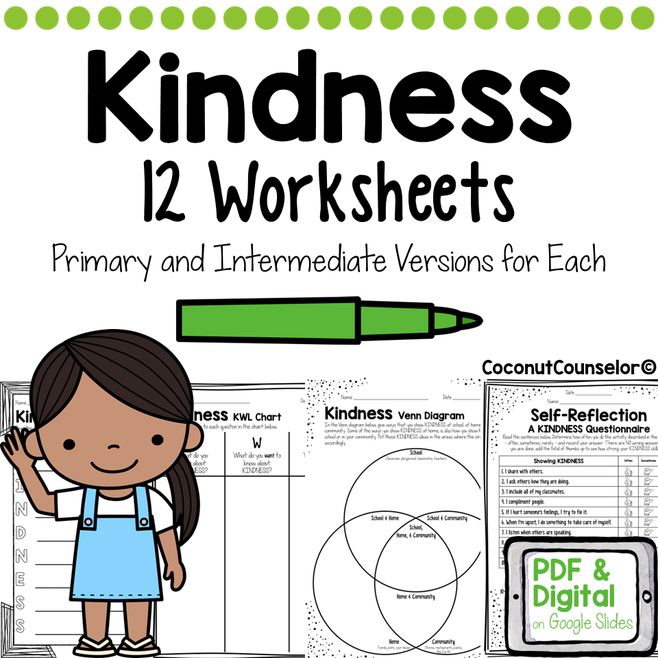 Kindness Worksheets Made By Teachers