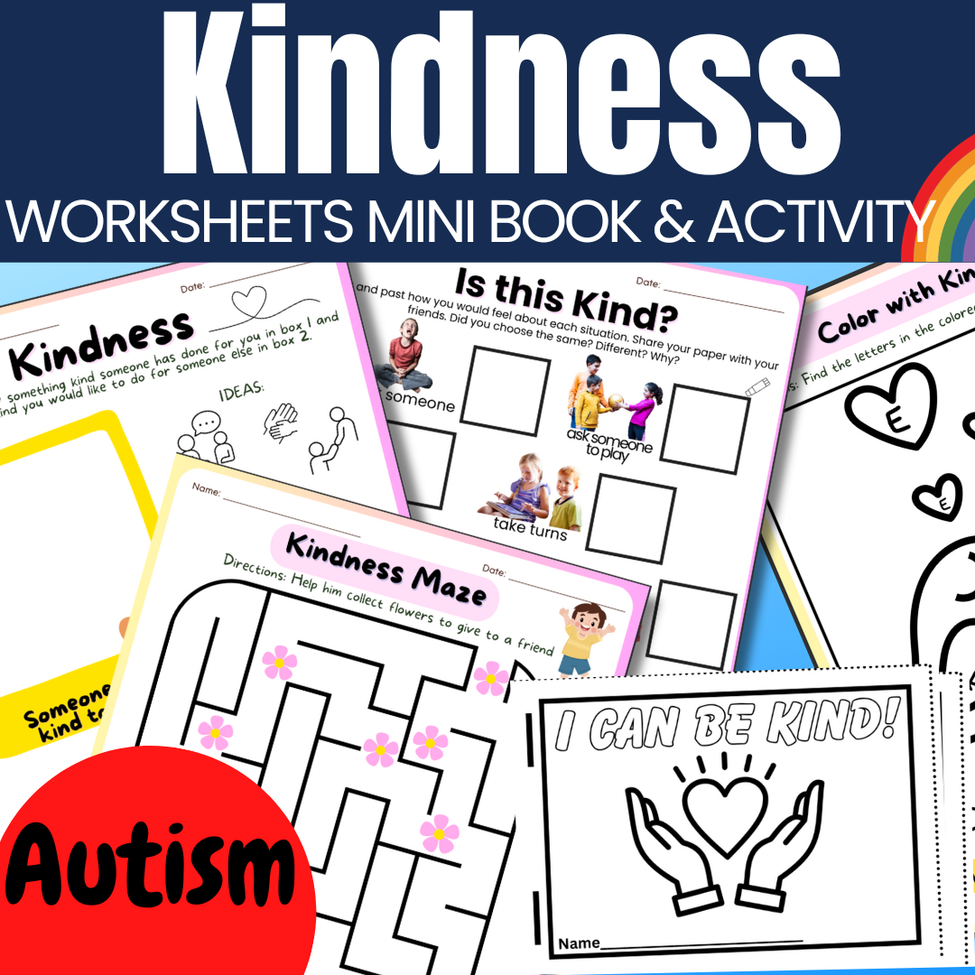 Kindness Worksheets U0026 Activities For Autism Social Skills Made By Teachers