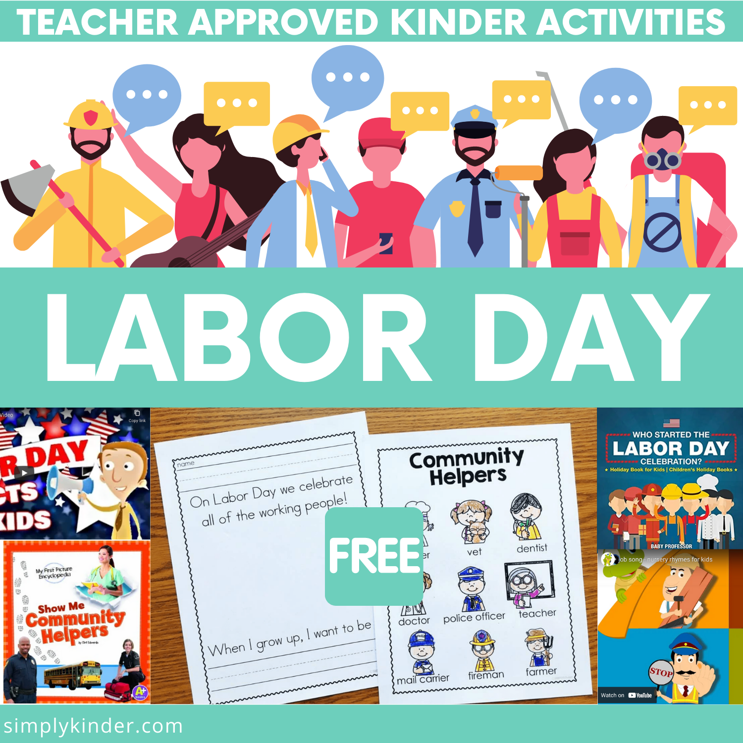 Free Printable Labor Day Worksheets