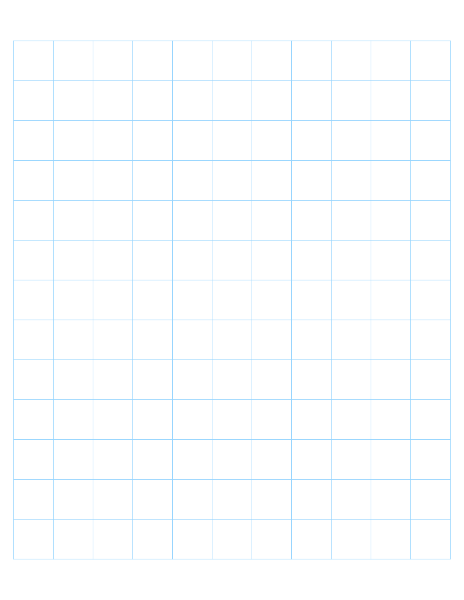 Large Grid Graph Paper Free Printable