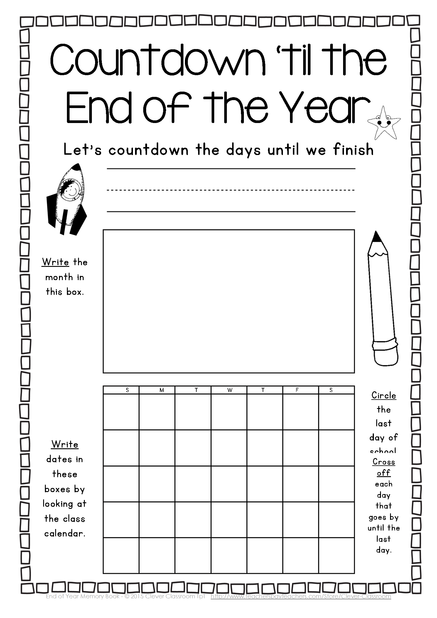 Last Day Of School Printable Fun Keepsakes And More Free Last Day Of School Printable Fun Keepsakes And More Free