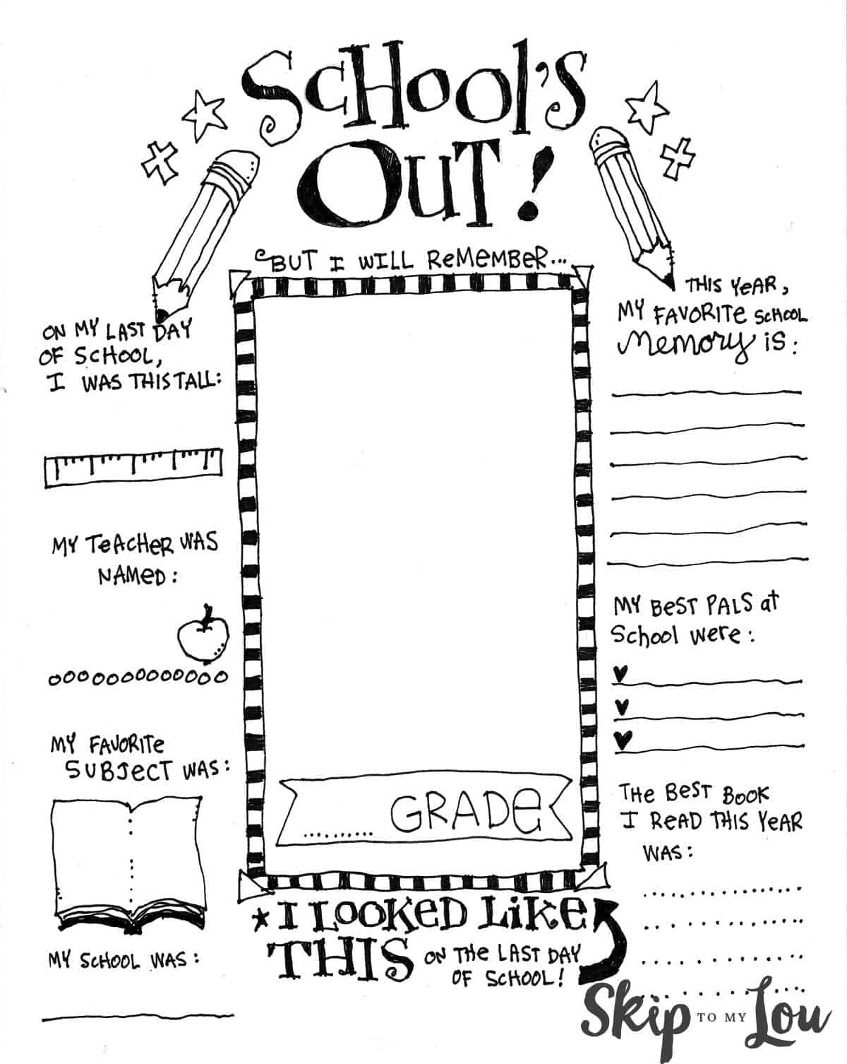 Last Days Of School Worksheets Engaging Activities For The Final Last Days Of School Worksheets Engaging Activities For The Final
