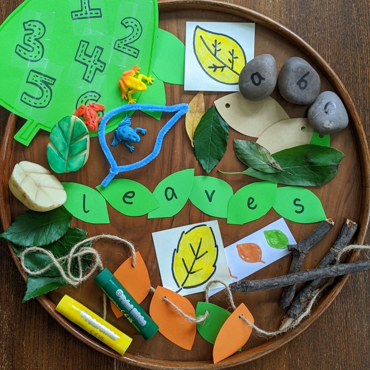 Leaf Activities For 2 To 5 Year Olds Happy Tot Shelf