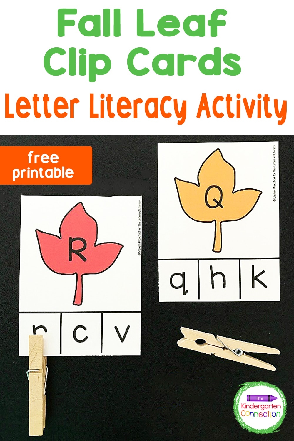 Preschool Autumn Letter Games Printable