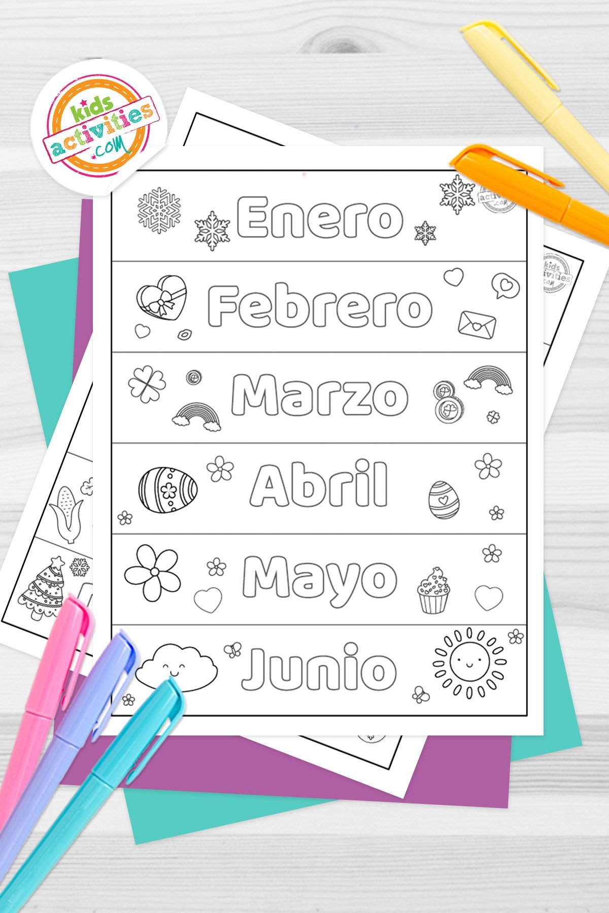 Learn The Months In Order In Spanish Free Printables Kids Activities Blog Learn The Months In Order In Spanish Free Printables Kids Activities Blog