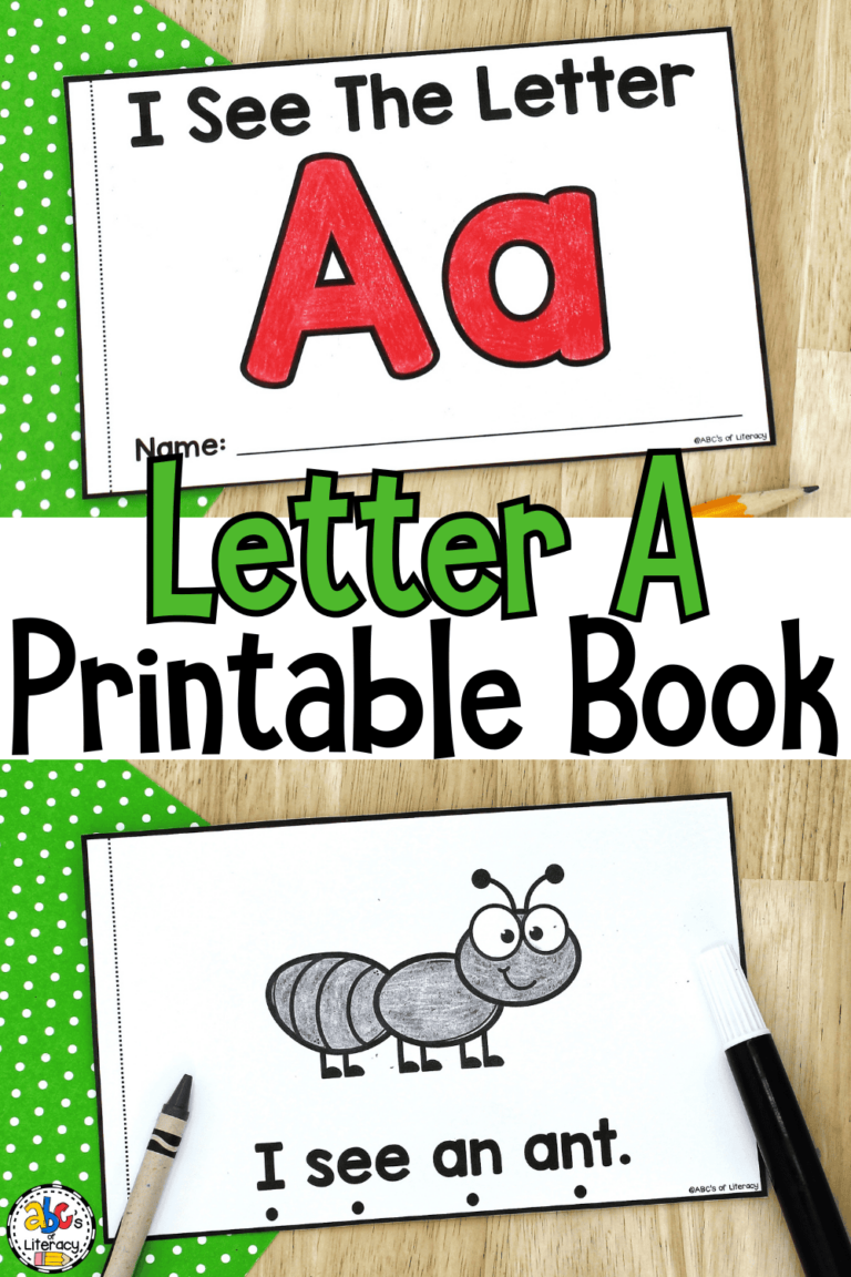 Letter A Book