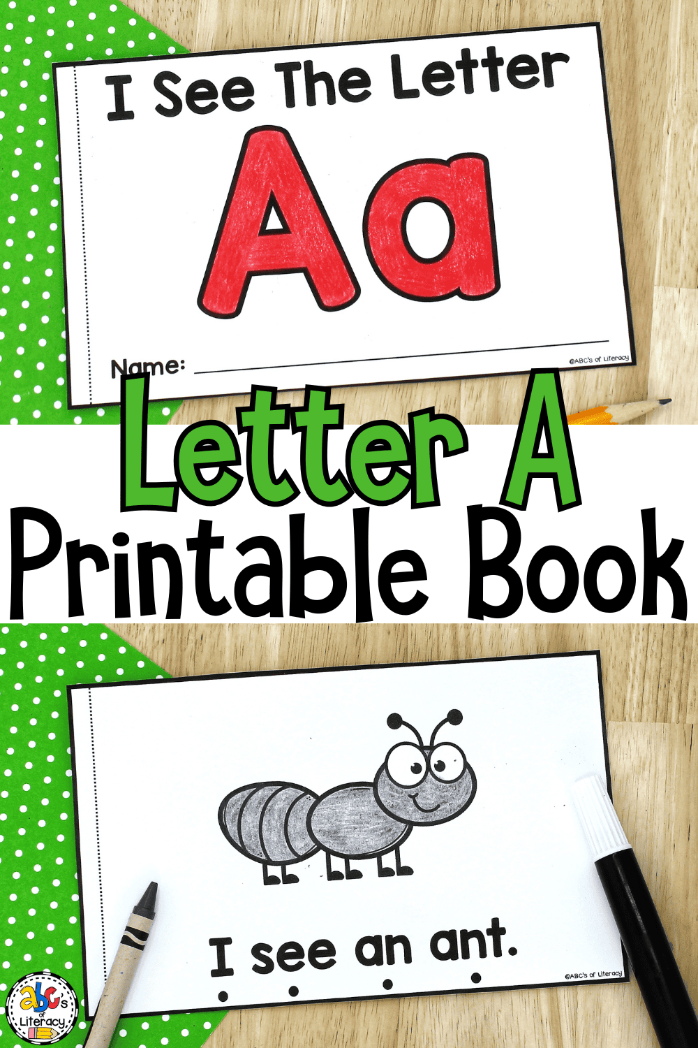 Letter A Book Letter A Book