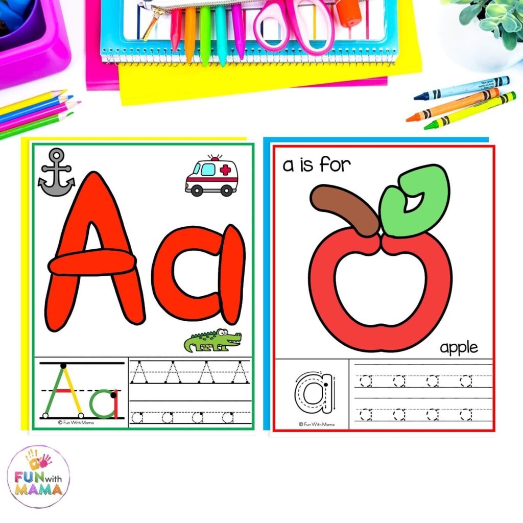 Letter A Preschool Printable Pack Fun With Mama