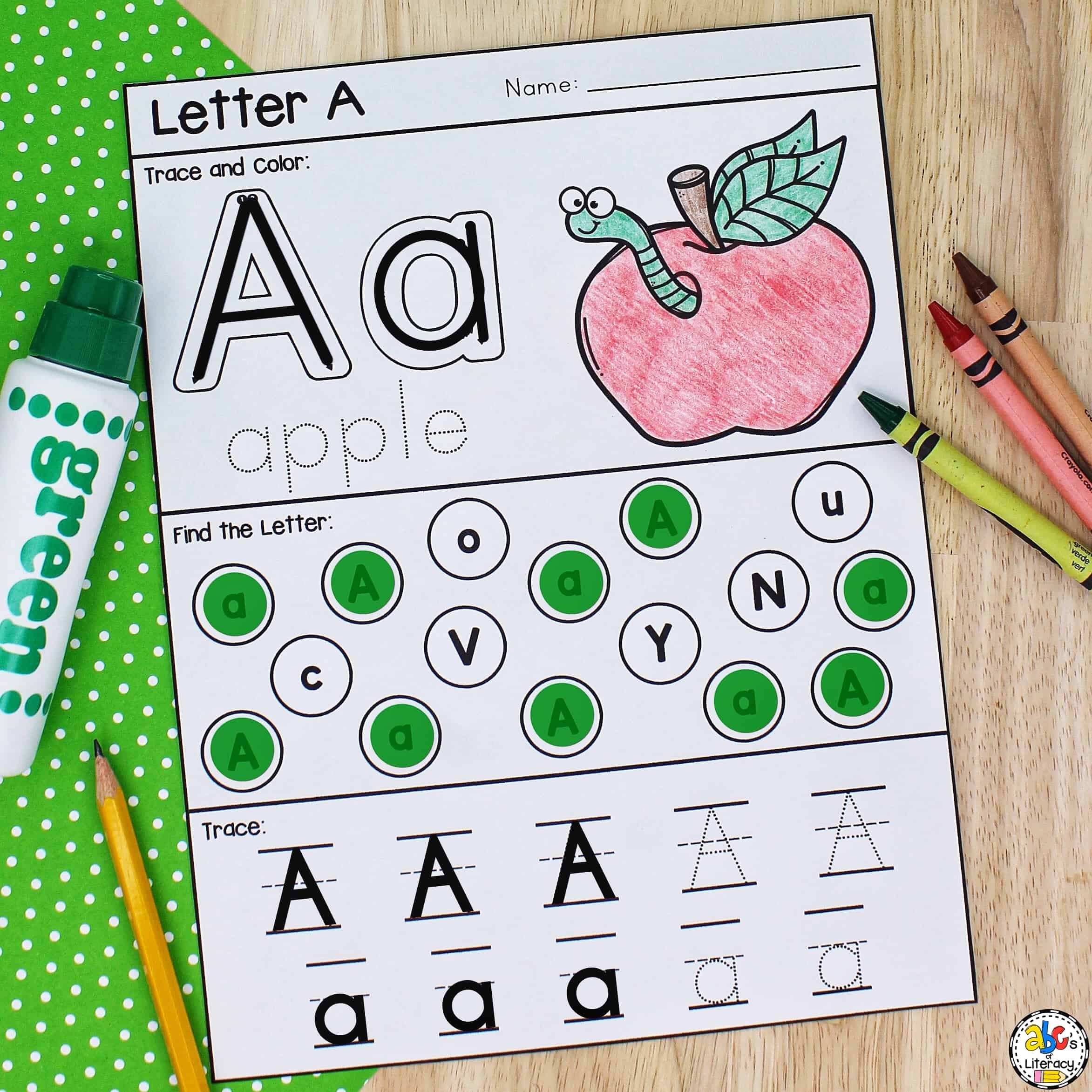 Printable Alphabet Activities For Preschoolers Printable Alphabet Activities For Preschoolers