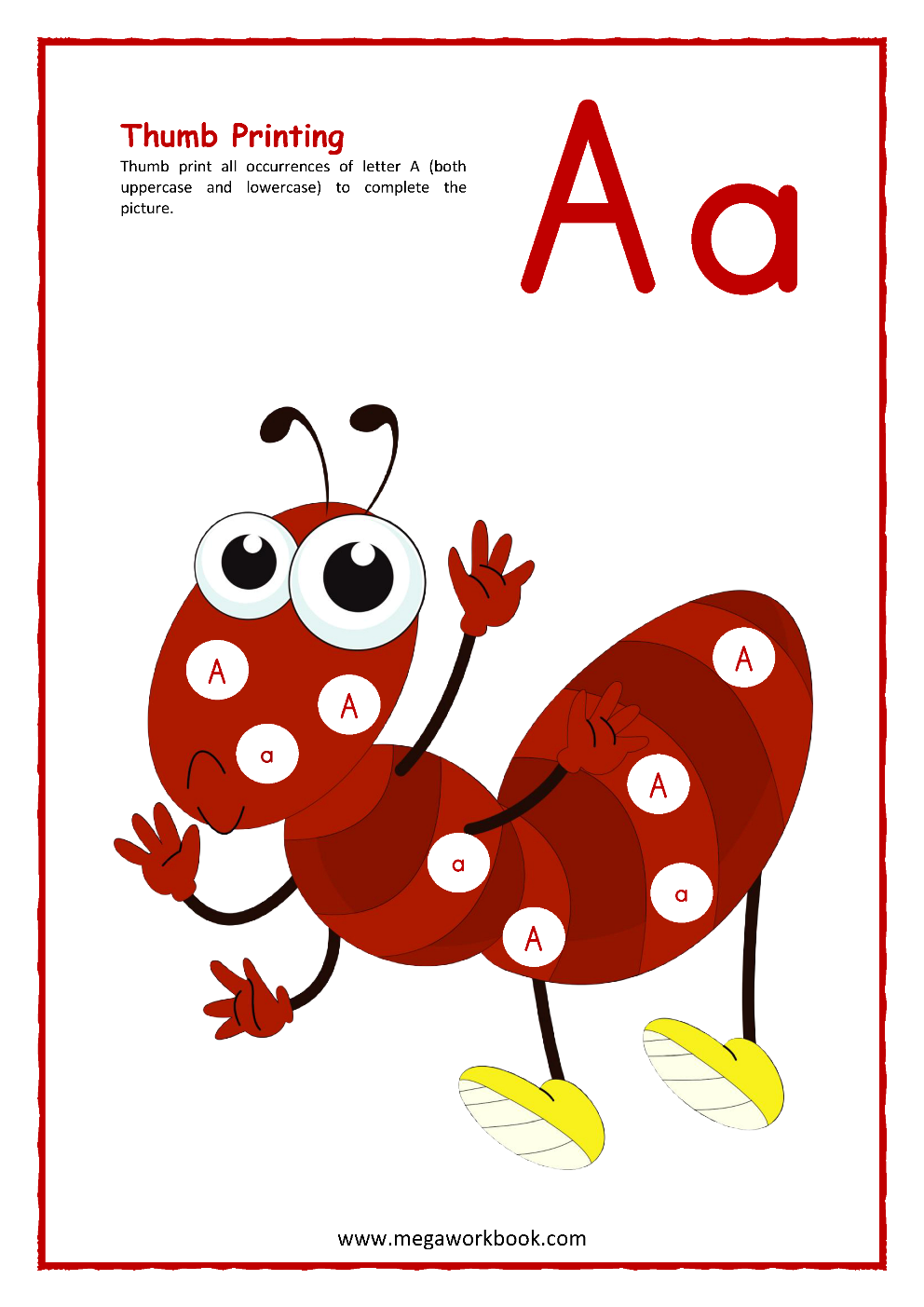 Letter A Worksheets Letter A Activities Letter A Worksheets Preschool Letter A Activities Preschool MegaWorkbook