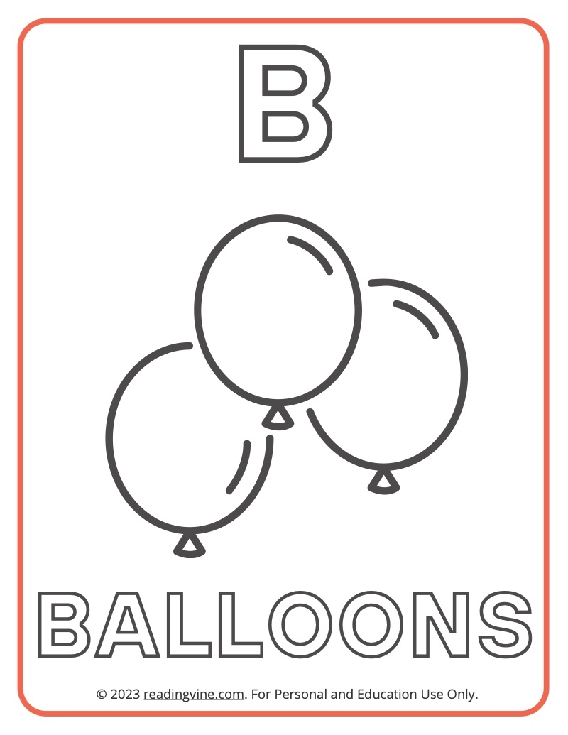 Free Printable Preschool Worksheets Letter B