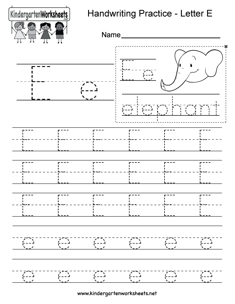 Alphabet Letter E Worksheet Alphabet Letter E Worksheet