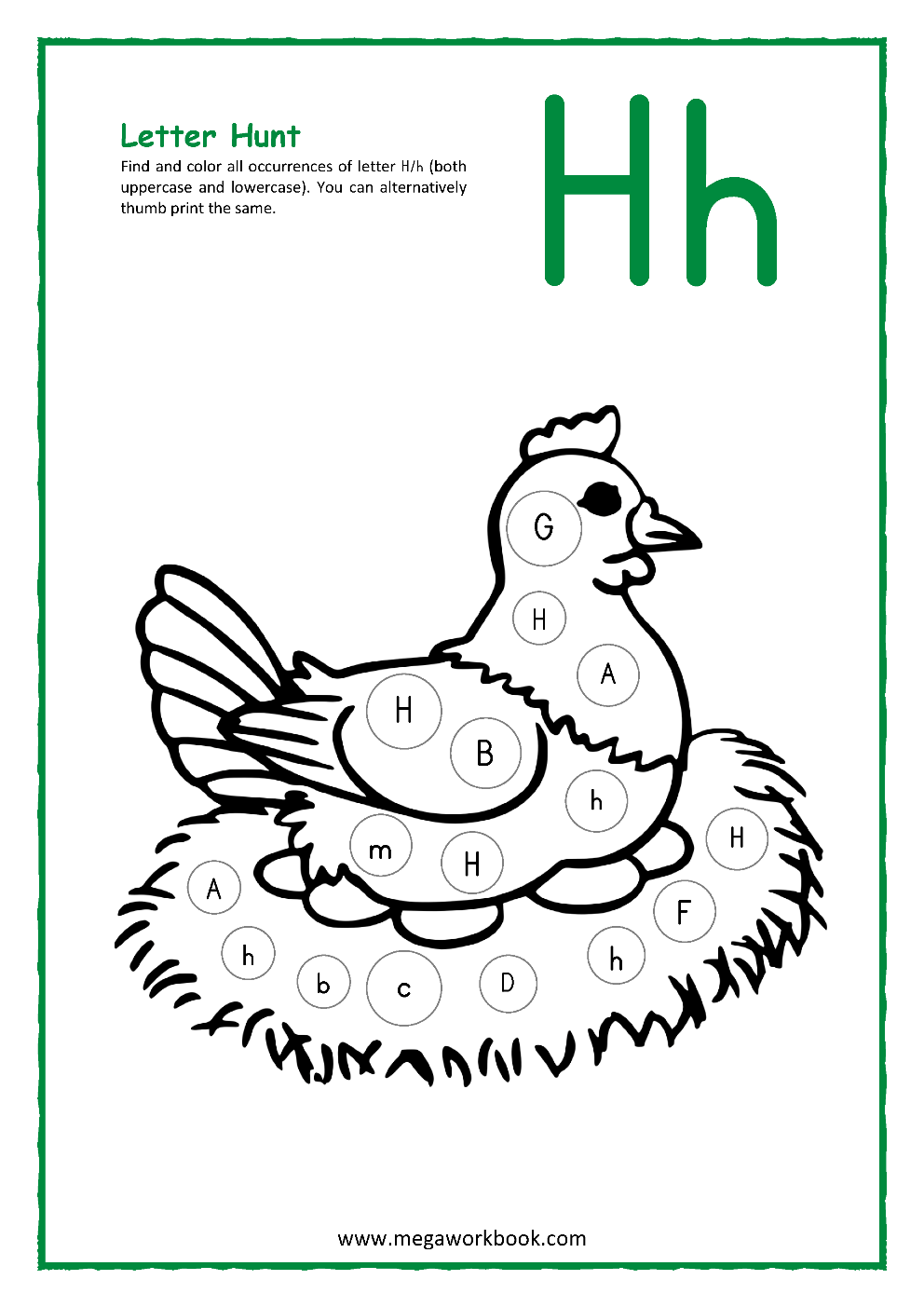 Letter H Activities Letter H Worksheets Letter H Crafts For Letter H Activities Letter H Worksheets Letter H Crafts For