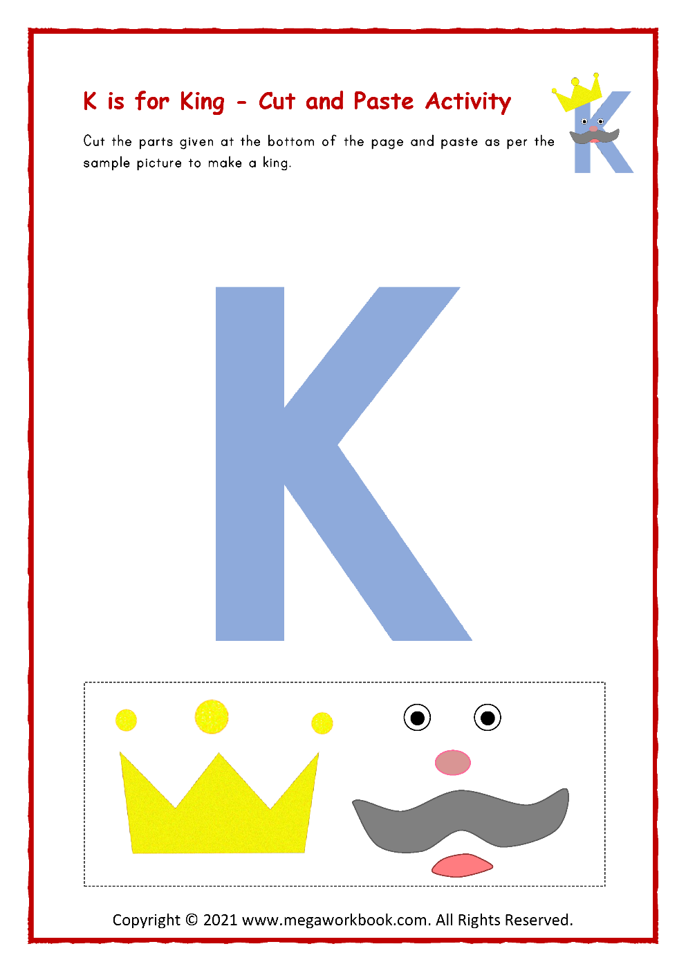 Free Printable Preschool Letter K Worksheets Free Printable Preschool Letter K Worksheets
