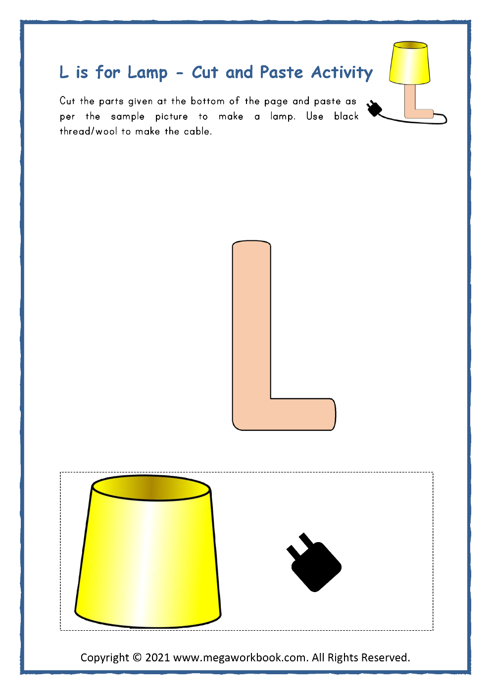 Letter Ll Printable Worksheet