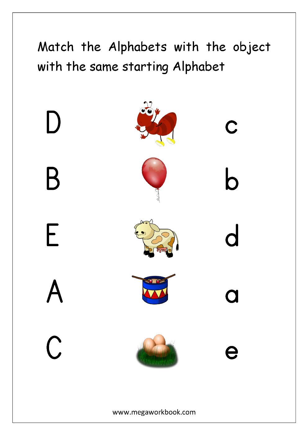 Letter Matching Worksheets Alphabet Matching Worksheets Alphabet Matching Printables Match Uppercase And Lowercase Letters MegaWorkbook Letter Matching Worksheets Alphabet Matching Worksheets Alphabet Matching Printables Match Uppercase And Lowercase Letters MegaWorkbook