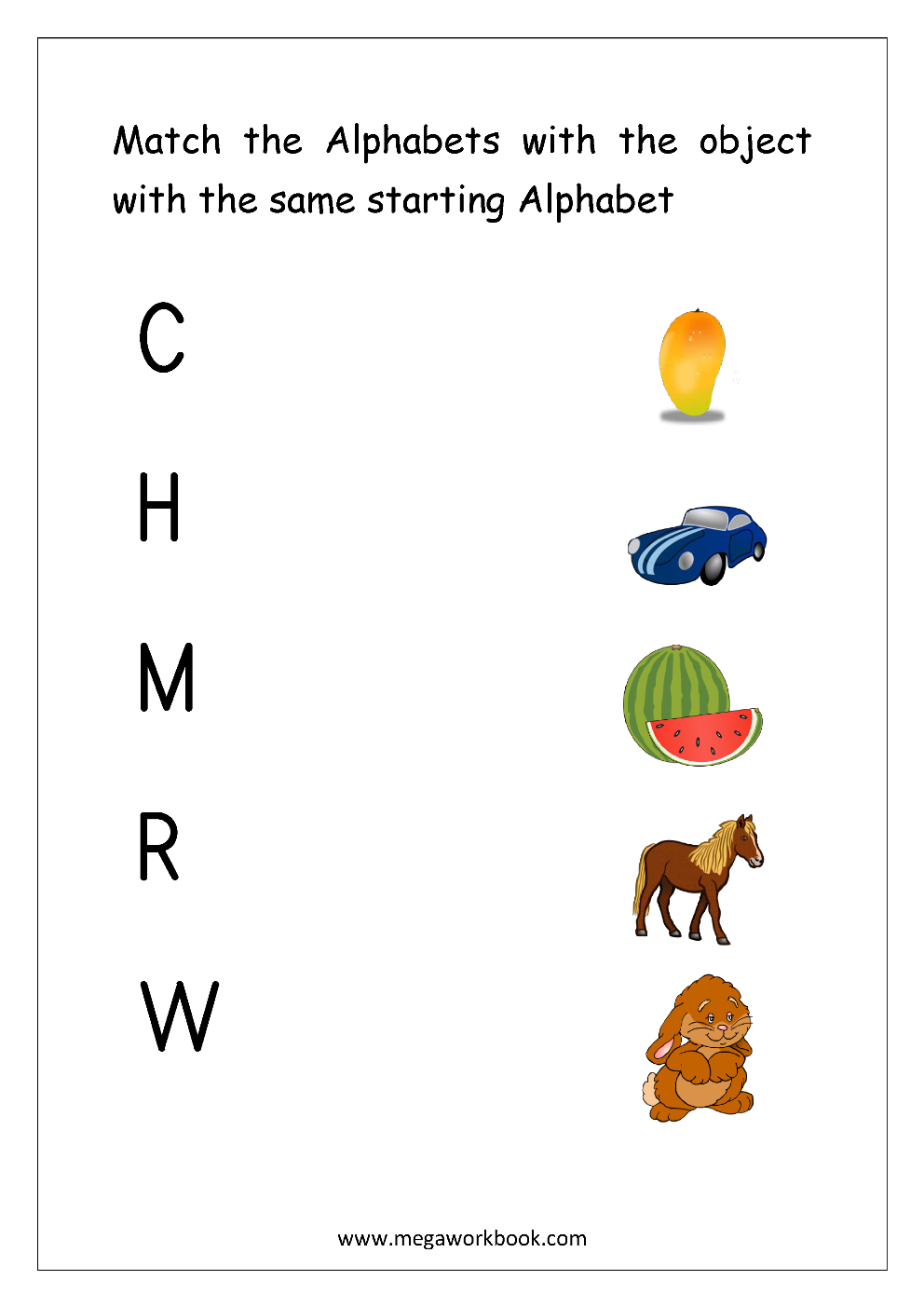 Letter Matching Worksheets Alphabet Matching Worksheets 
