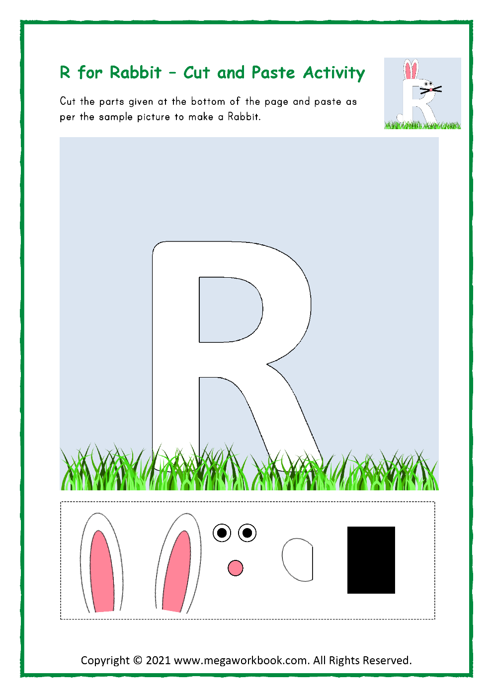 Letter R Printables For Preschoolers