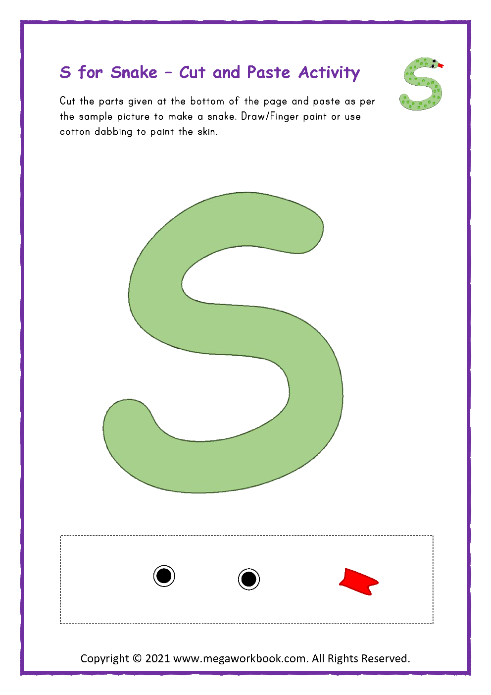 Letter S Activities For Preschool Letter S Worksheets Letter S Crafts Letter S Printables MegaWorkbook Letter S Activities For Preschool Letter S Worksheets Letter S Crafts Letter S Printables MegaWorkbook