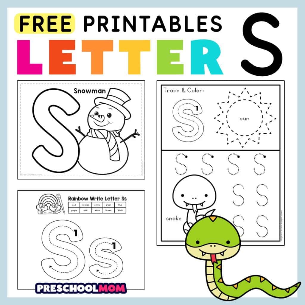 Free Printable Nursery School Worksheets
