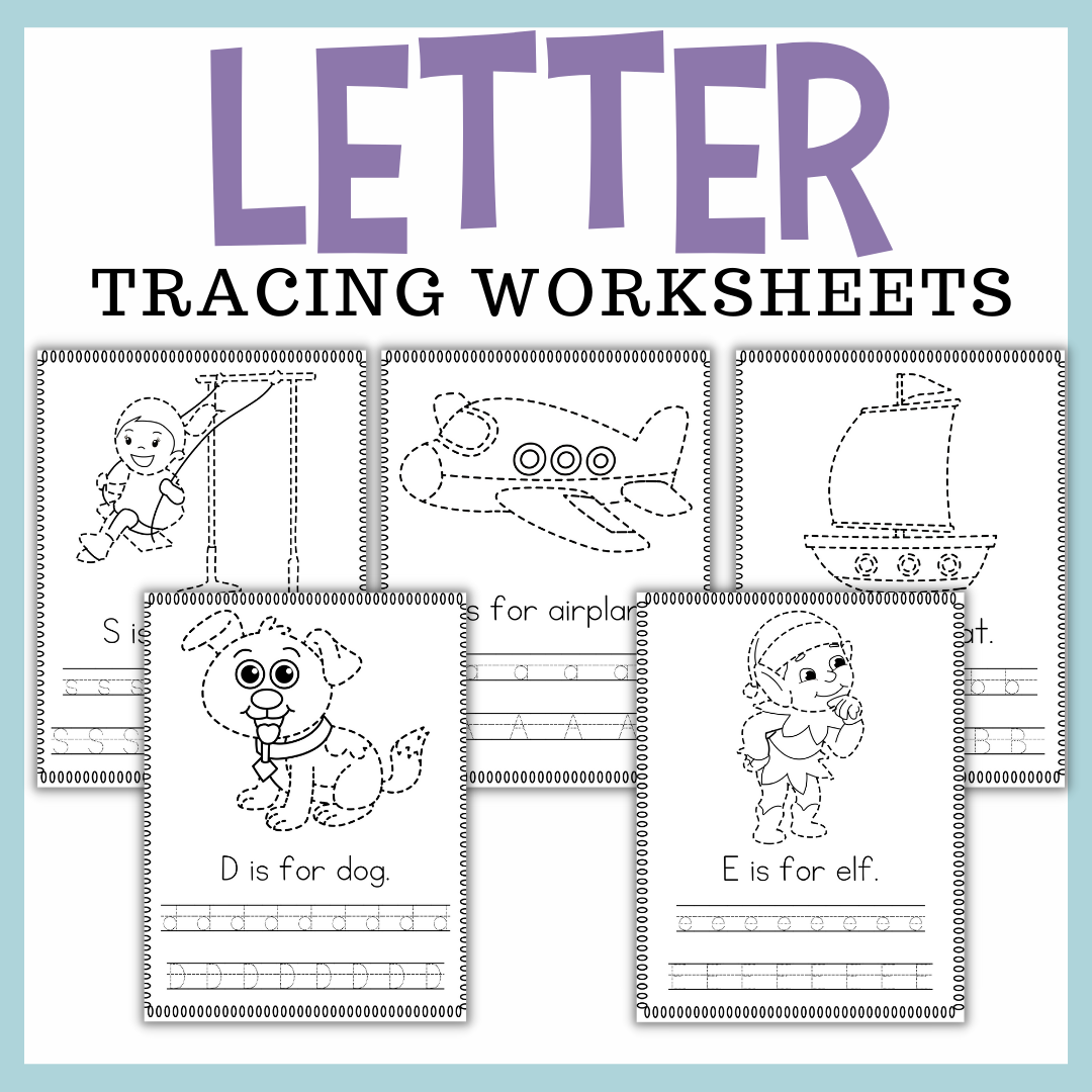 Letter Tracing Worksheets Sale Letter Tracing Worksheets Sale