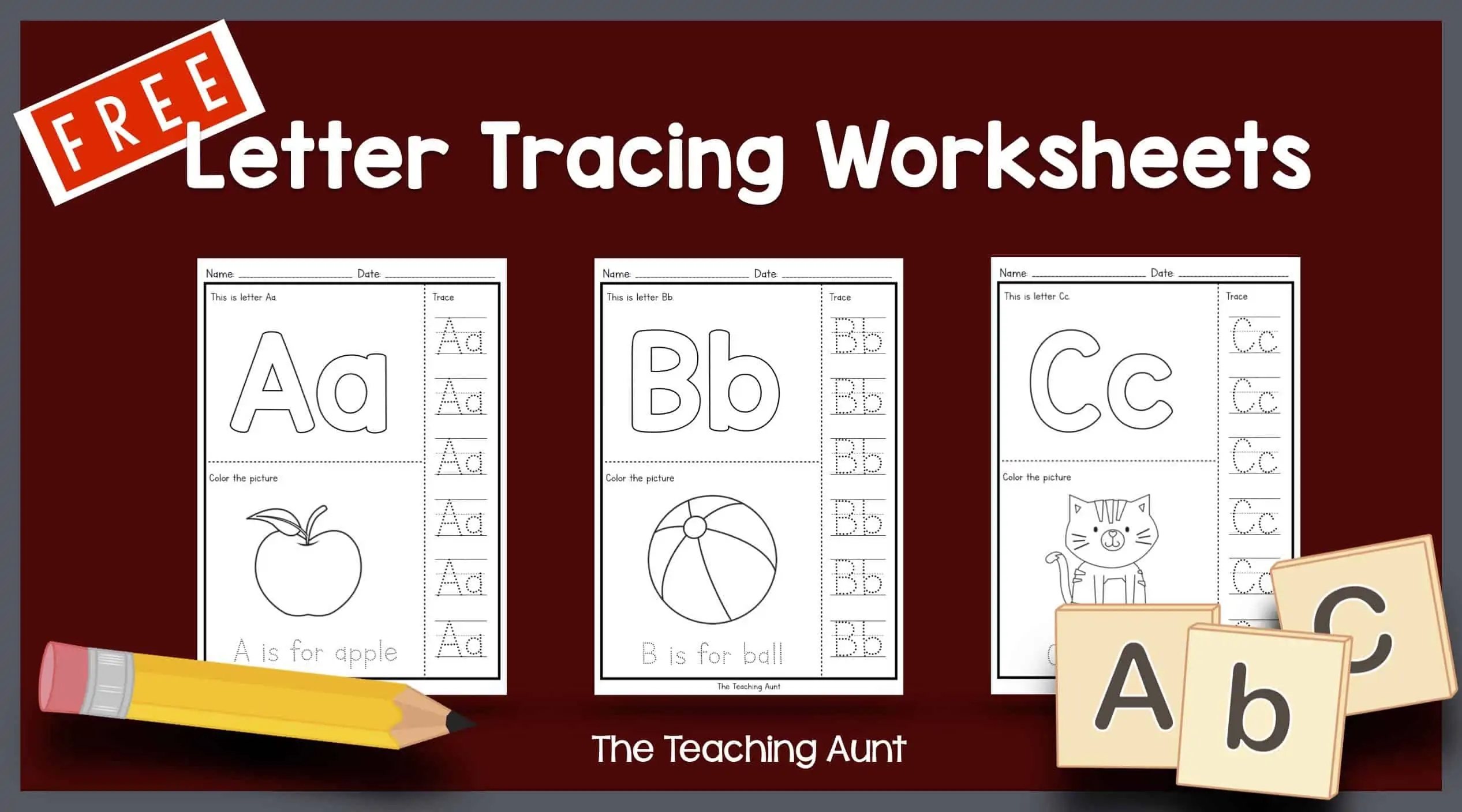 Trace The Alphabet Worksheets Free Trace The Alphabet Worksheets Free
