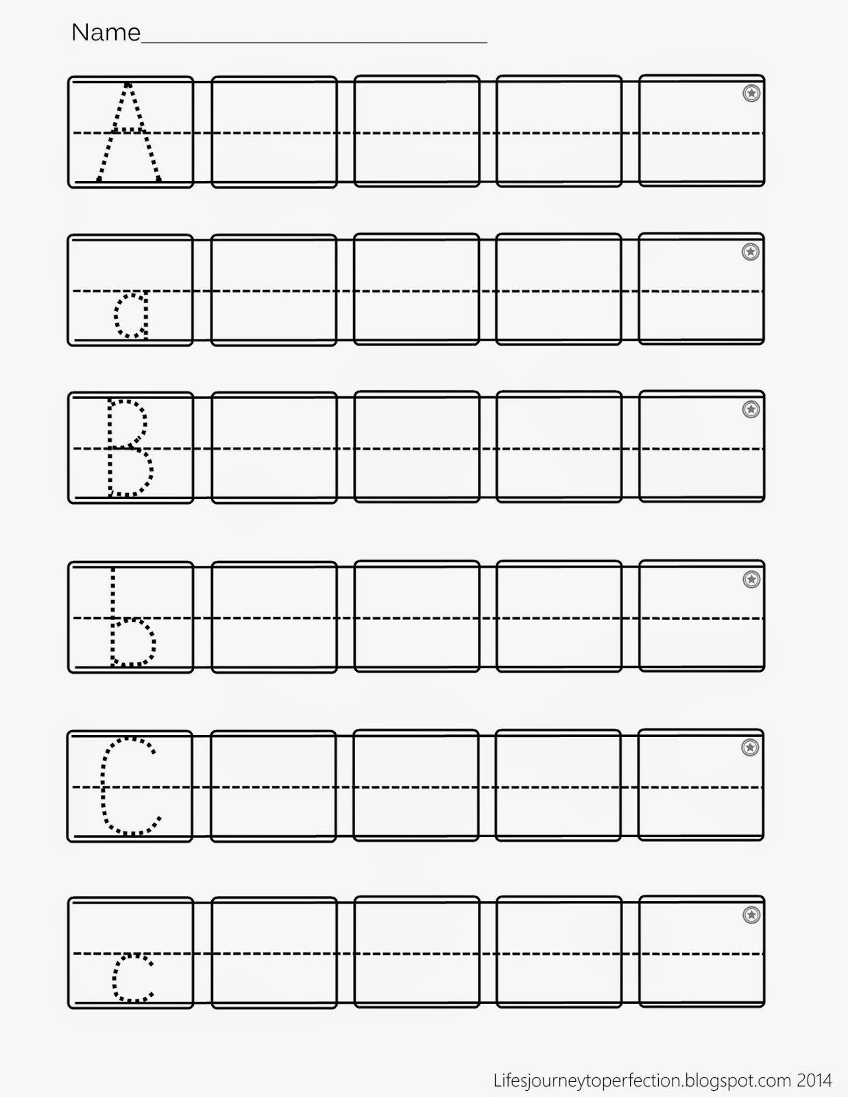 Life s Journey To Perfection Preschool Practice ABC Writing Life s Journey To Perfection Preschool Practice ABC Writing